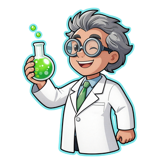 Professor Sebastian Maskottchen mit leuchtender Bonus-Kolbe