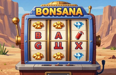 Bonanza Megaways Slot mit Goldrausch und Dynamit von Big Time Gaming